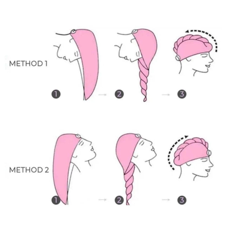 Nova toalha para secagem de cabelo micro fibra seca rápida - My Store