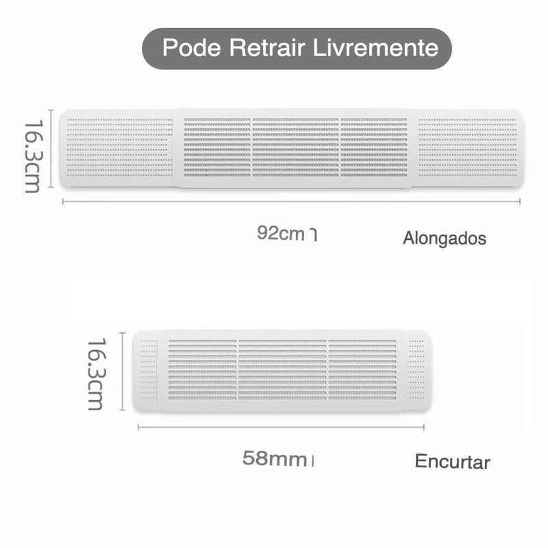 Defletor de ar condicionado anti-sopro direto - Well Express