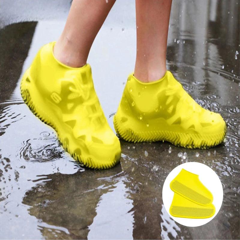 Botas de chuva unissex impermeáveis e antiderrapantes - My Store