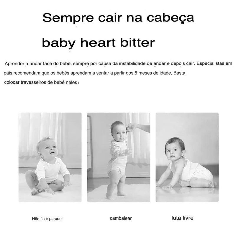 Proteção para a cabeça do bebê durante o verão e o outono e prevenção de colisões - Well Express