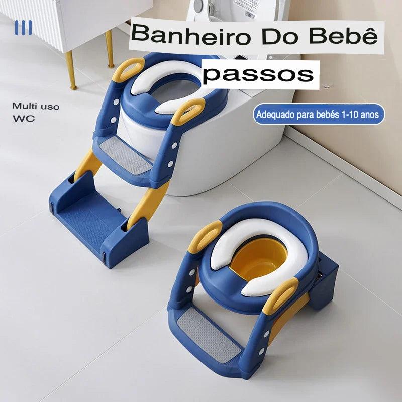 Suporte dobrável para banheiro de bebê - Well Express