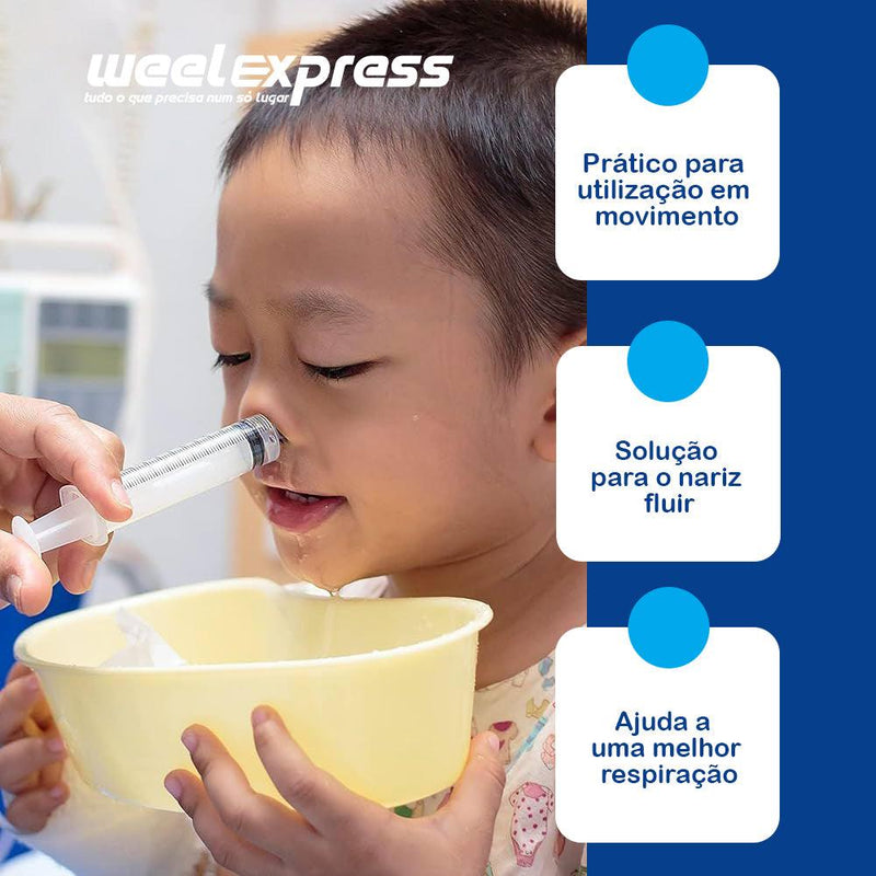 Limpador nasal para bebês. Diga adeus à congestão nasal! - Well Express